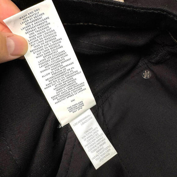 Paul Smith Black Stretch Men Jeans - Picture 7 of 11